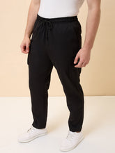 Status Quo Men's New Basic Solid Regular Fit Drawstring Track Pant